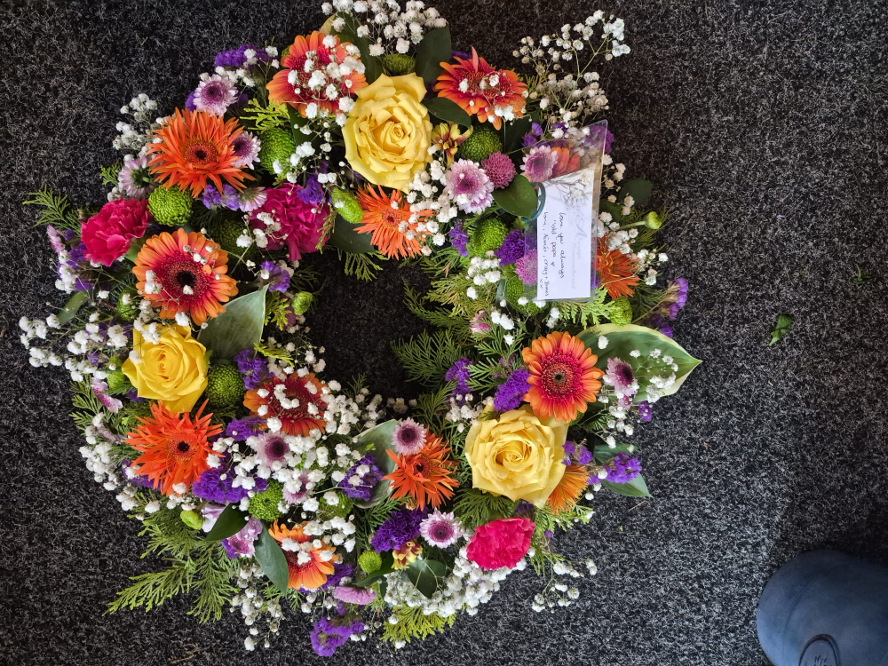 Celebration of Life Wreath Product Image