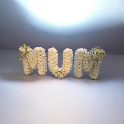 Letters - A classic personalised letter tribute, created with love in memory of a treasured loved one.